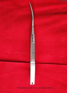 Paslanmaz Çelik Yaylı ve Eğimli Bitki Makası - 20 cm