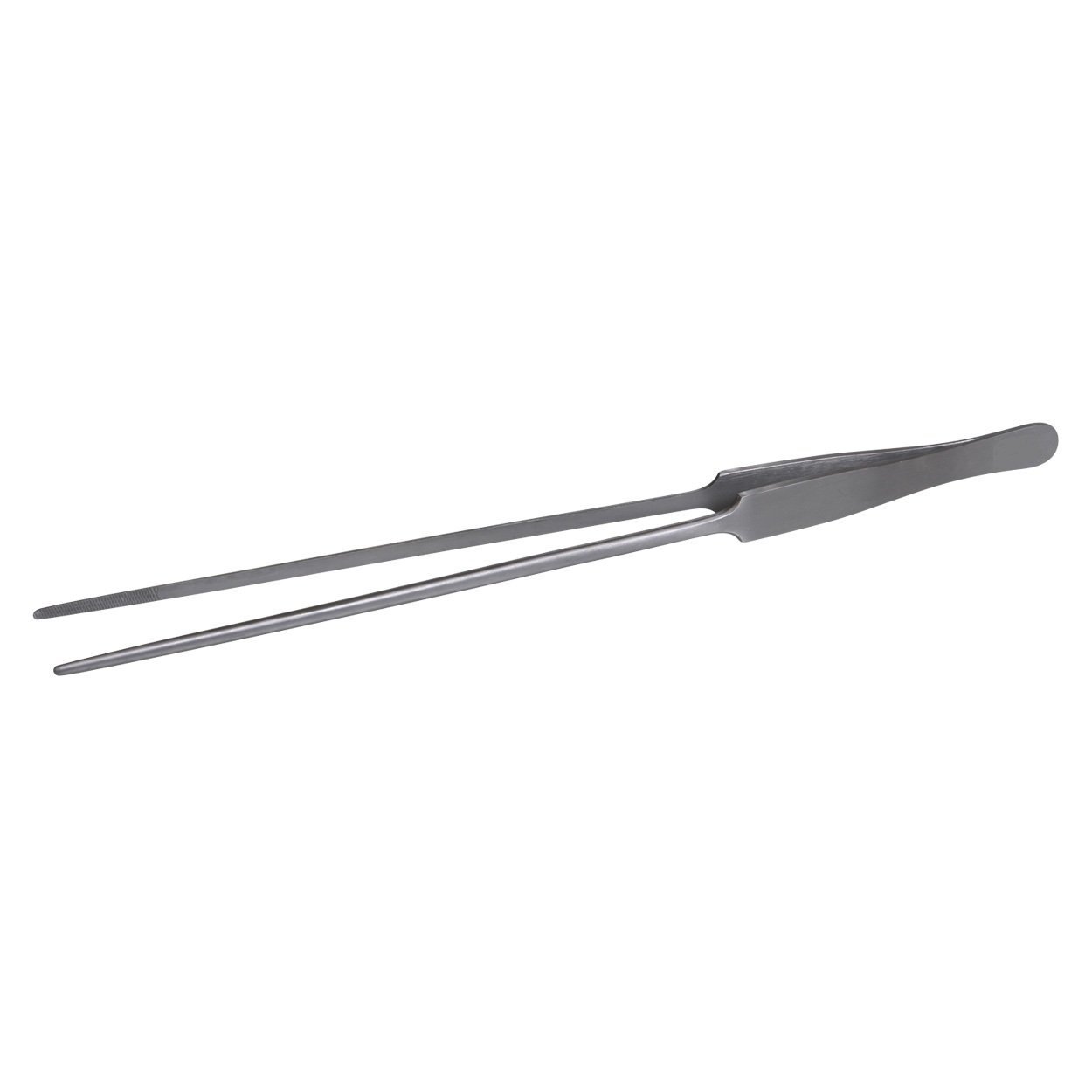 Paslanmaz Çelik İnce Düz Uçlu Bitki Maşası (Cımbız) - 25 cm