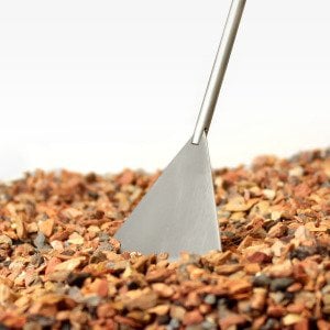 Karbon Kaplama Kum Düzeltme Aparatı (Spatula) - 25 cm