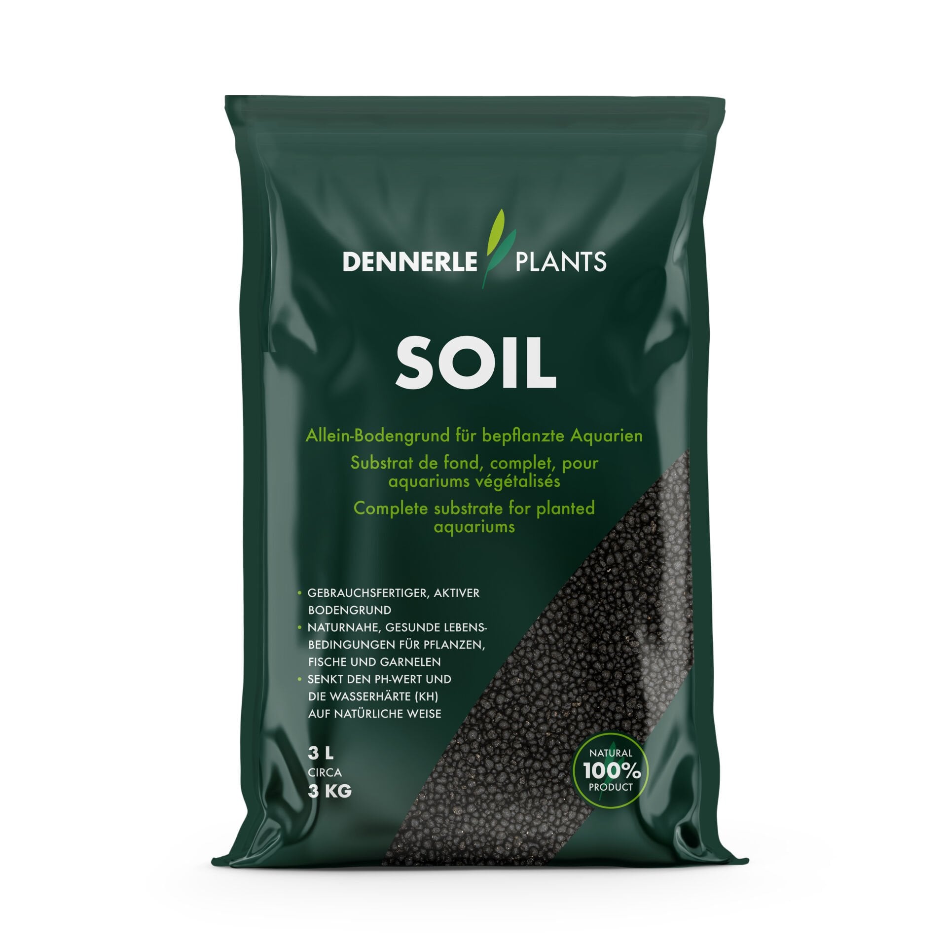 Dennerle Plants SOIL 3 Litre Aktif Toprak