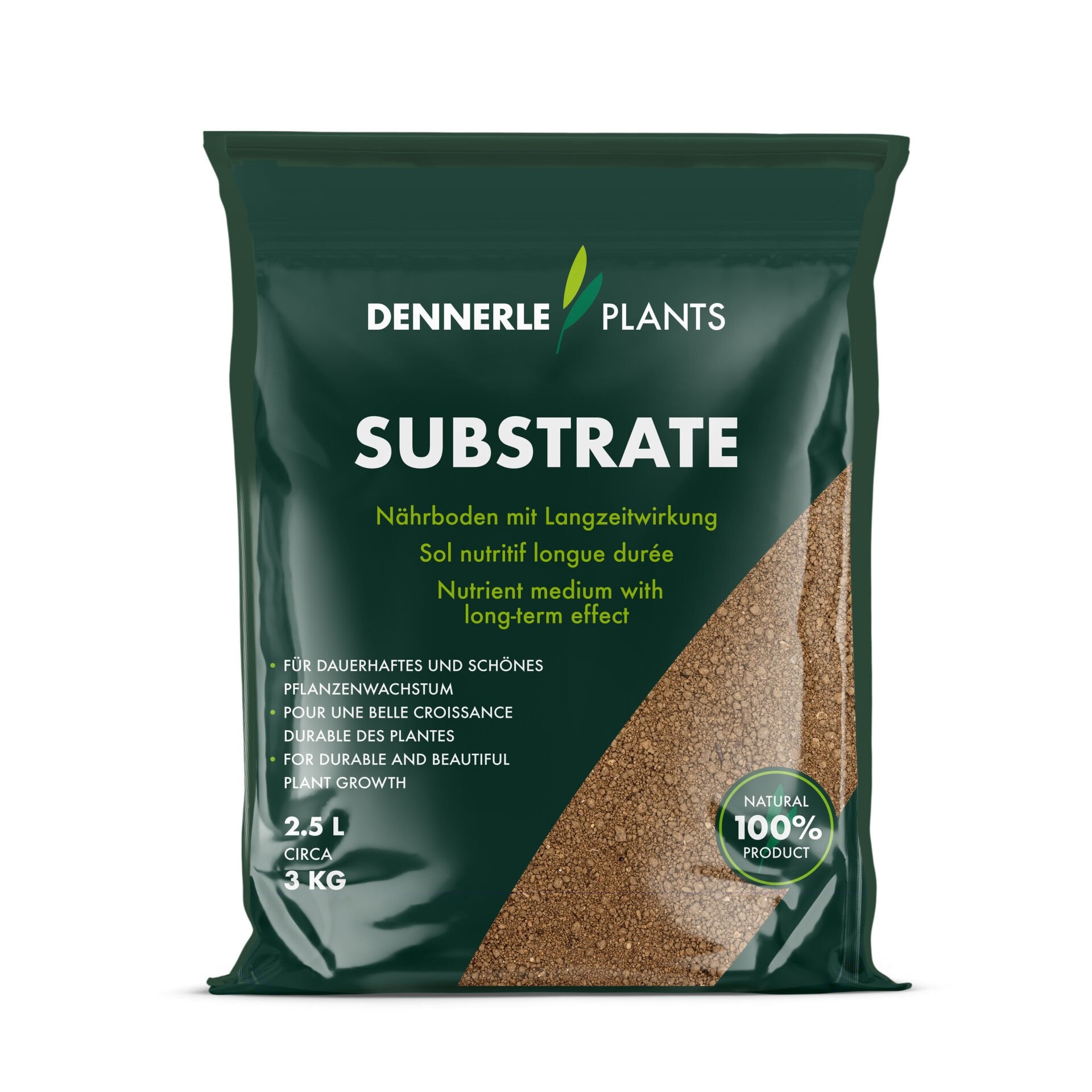 Dennerle Plants SUBSTRATE 2,5Litre Gübreli Toprak
