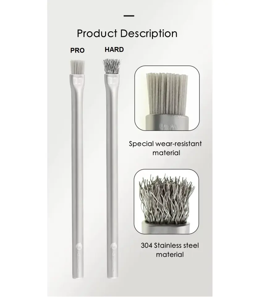 AQUAPRO Algae Brush Hard 15cm Yosun Temizlik Fırçası