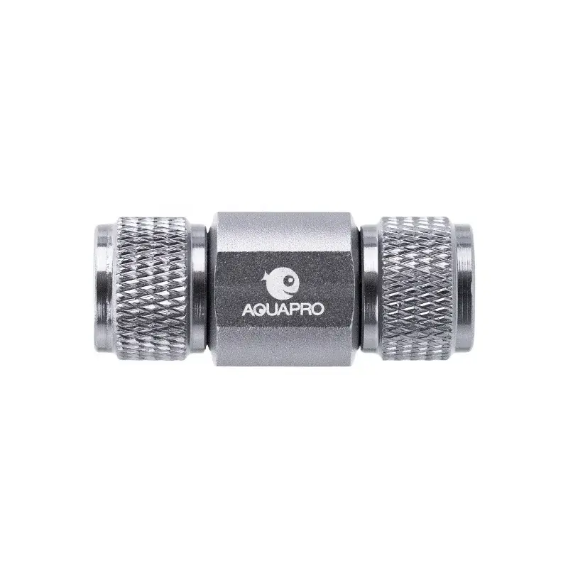 AQUAPRO Alüminyum Metal Akvaryum Karbondioksit Co2 Çekvalf Check Valve (4/6mm)