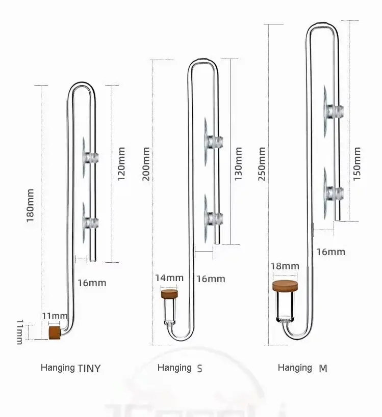AQUAPRO Co2 Diffuser Hang-M