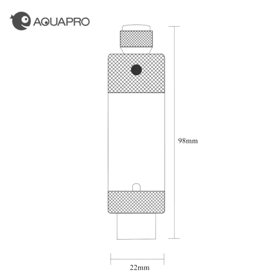 AQUAPRO Smart Bubble Counter Akıllı Damla Sayacı dişli-hortum