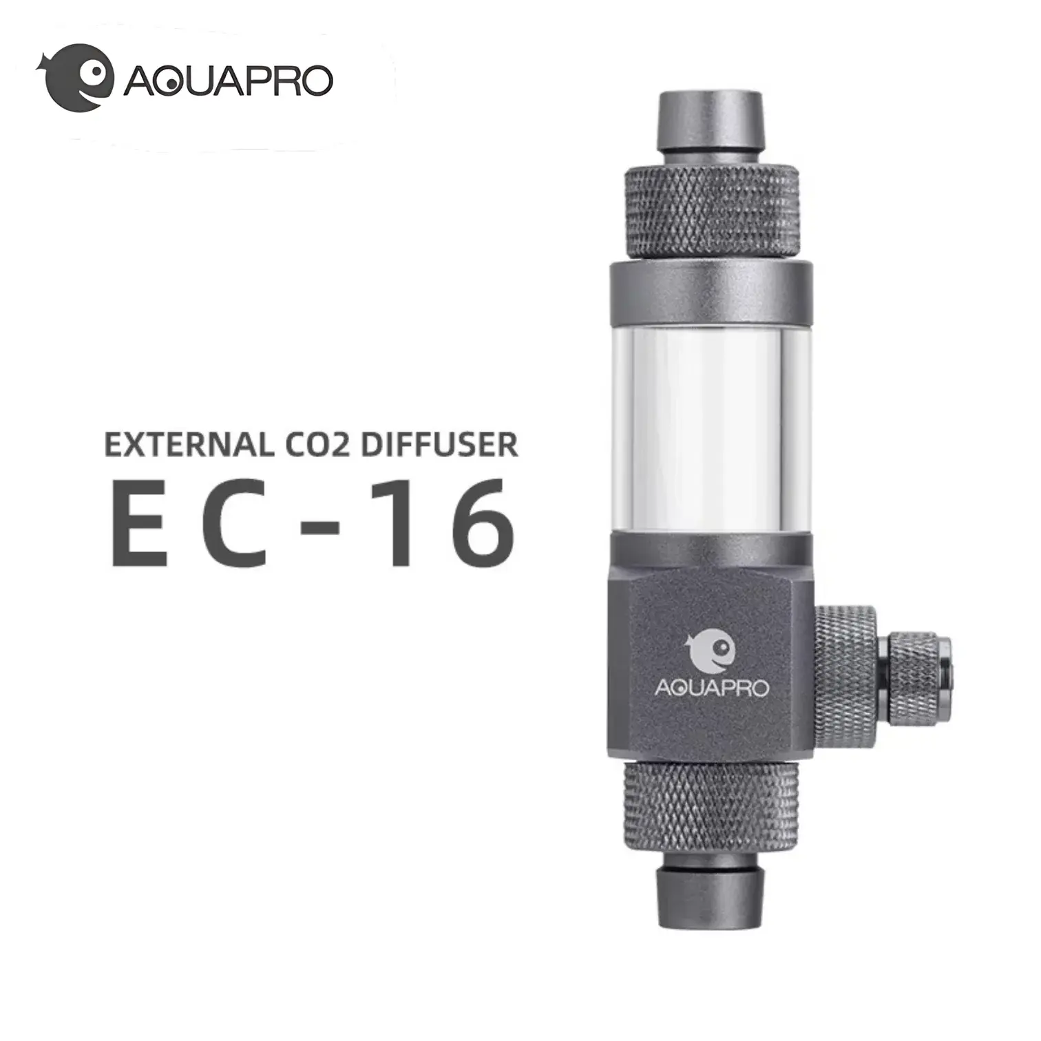 AQUAPRO External Inline CO₂ Karbondioksit Diffuser (16/22mm) Hortum Arası Difüzör