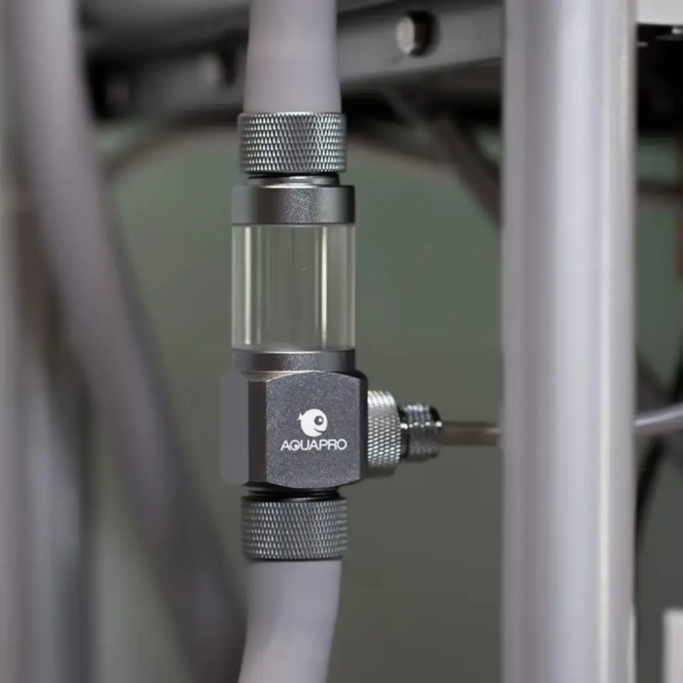 AQUAPRO External Inline CO₂ Karbondioksit Diffuser (16/22mm) Hortum Arası Difüzör