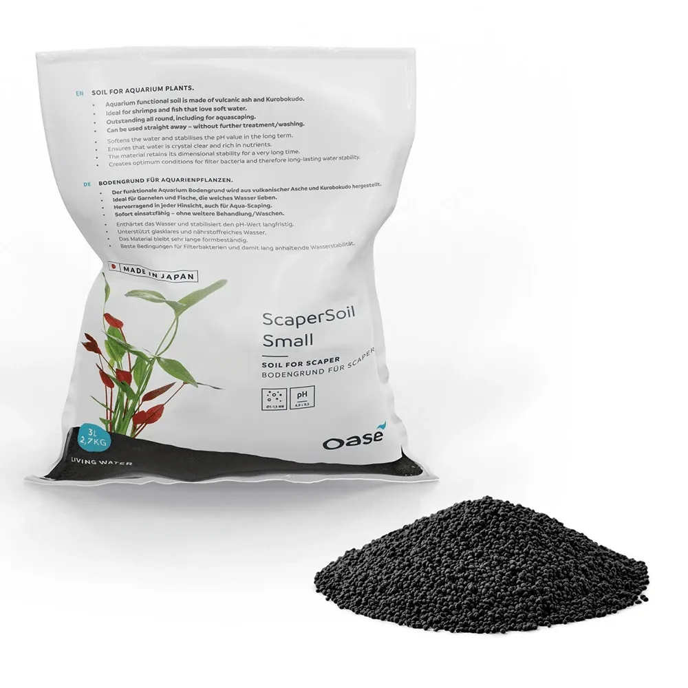OASE ScaperLine Soil Small 3 l Black Aktif Toprak